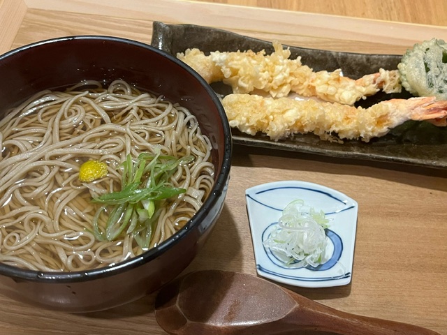 天ぷらそば
