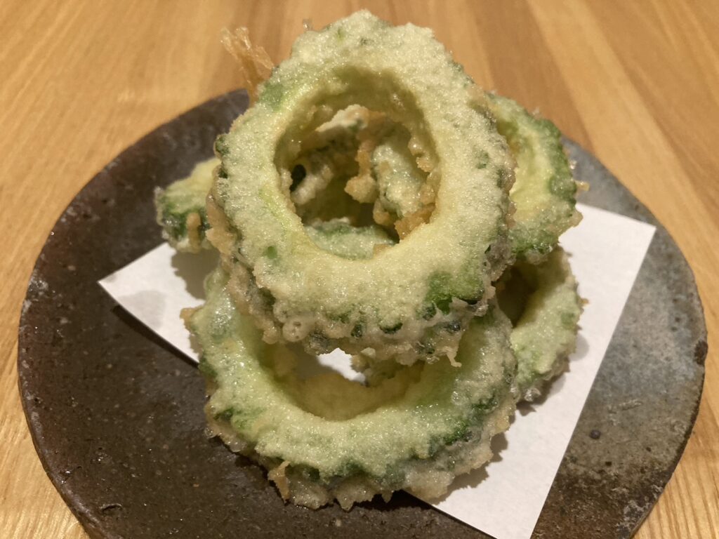 ゴーヤの天ぷら